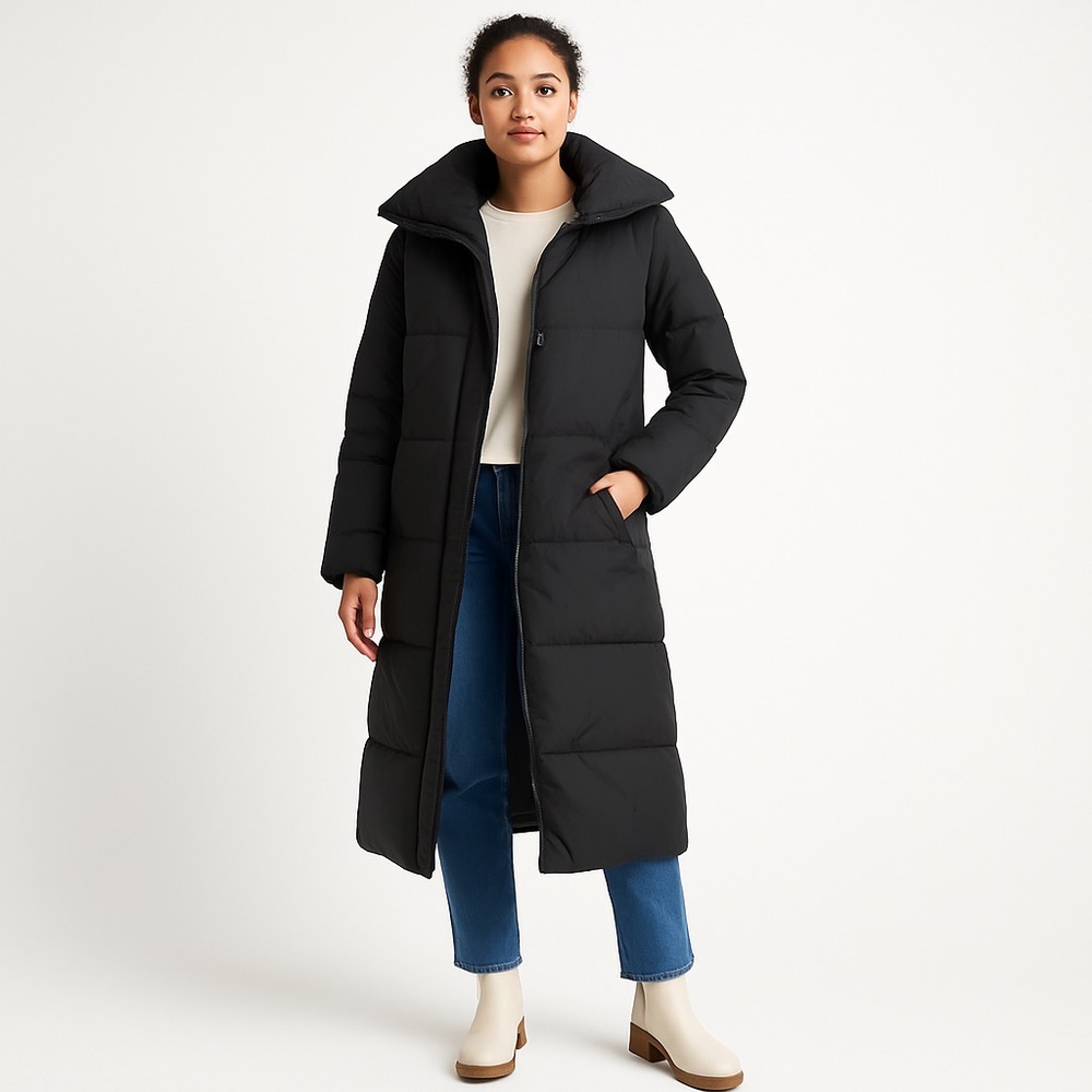 J.Crew Maxi Length Puffer Jacket – Size XS